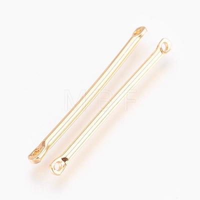 Brass Bar Links connectors X-KK-T020-24G-1