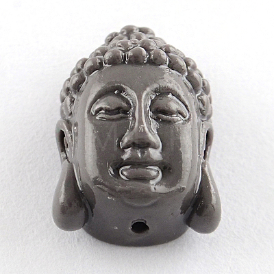 Dyed Buddha Head Synthetical Coral Beads CORA-R011-15-1