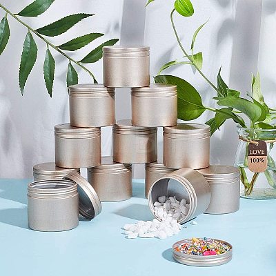 Round Aluminium Tin Cans CON-PH0001-52KCG-1