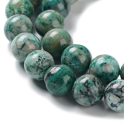 Natural Chrysocolla Beads Strands G-C093-A01-02-1