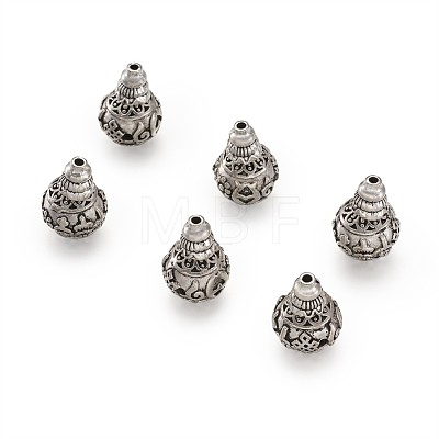 Vintage Buddha Style Brass Beads Sets KK-TA0007-26AS-1