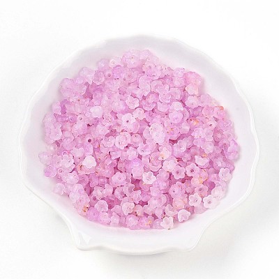 Frosted Transparent Acrylic Beads LS-X-OACR-N137-72D-1