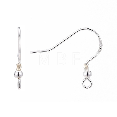 925 Sterling Silver Earring Hooks X-STER-K167-050S-1