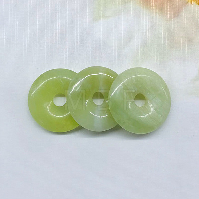 Natural New Jade Pendants G-WH0016-54E-1