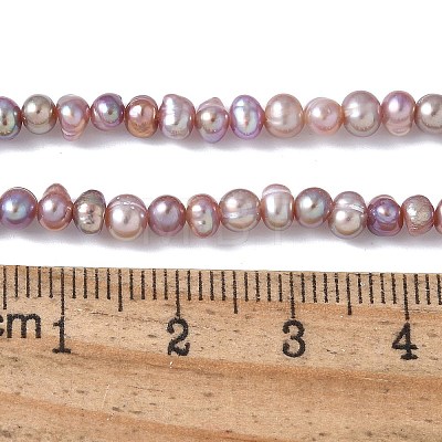 Natural Cultured Freshwater Pearl Beads Strands PEAR-I007-07K-03-1