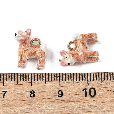 Alloy Enamel Pendants FIND-G115-01-1