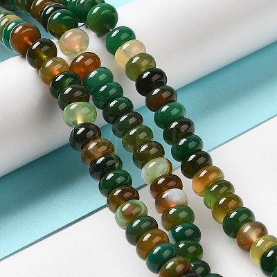 Natural Agate Beads Strands G-H295-C03-07-1
