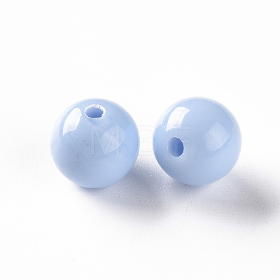 Opaque Acrylic Beads MACR-S370-C12mm-SS2113-1