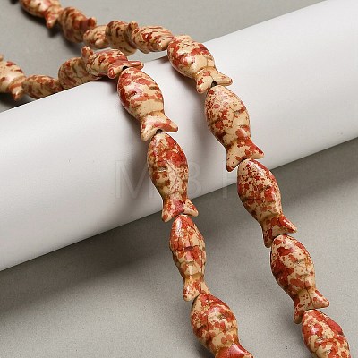 Synthetic Turquoise Beads Strands TURQ-F019-01F-1