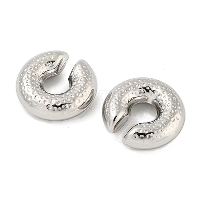 Non-Tarnish 304 Stainless Steel Cuff Earrings EJEW-G377-04A-1