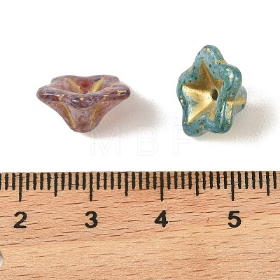 Baking Paint Glass Beads DGLA-G004-01A-1