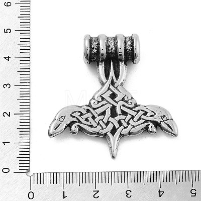 Viking 304 Stainless Steel Pendants STAS-N105-01F-AS-1