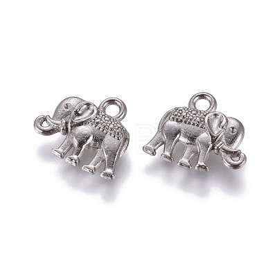 Tibetan Style Alloy Charms PALLOY-P220-01B-NR-1