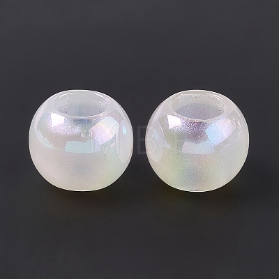 Opaque Acrylic Beads OACR-C008-01E-1