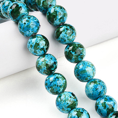 Synthetic Turquoise Beads Strands TURQ-T004-08A-11-1