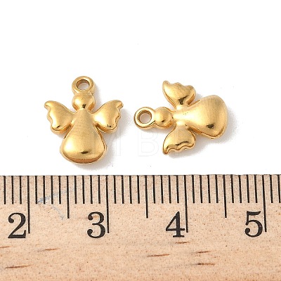 304 Stainless Steel Charms STAS-F320-05G-1