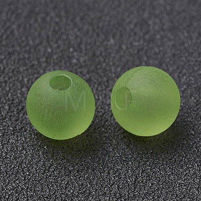 Transparent Acrylic Beads PL705-C46-1