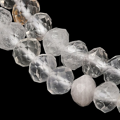 Natural Quartz Crystal Beads Strands G-D347-B02-1