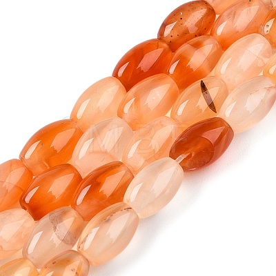 Dyed Natural Agate Beads Strands G-T141-15A-01-1