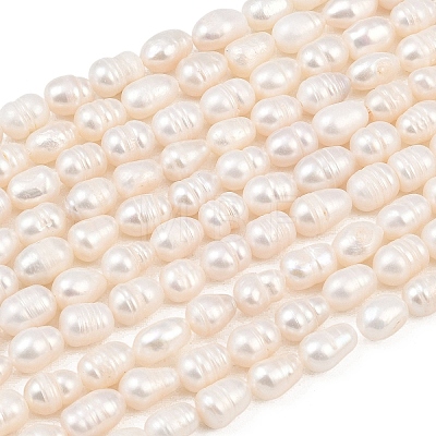 Natural Cultured Freshwater Pearl Beads Strands PEAR-F020-20A-1