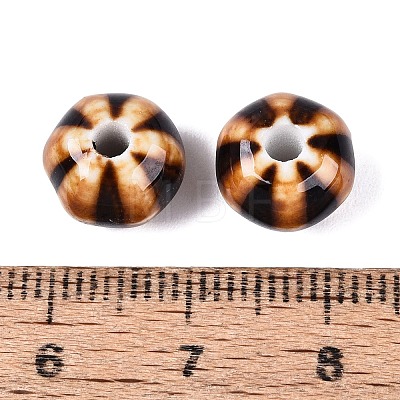Vintage Handmade Porcelain Beads PORC-Q006-07E-1