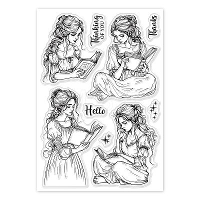 Custom PVC Plastic Clear Stamps DIY-WH0448-0668-1