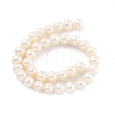 Natural Cultured Freshwater Pearl Beads Strands PEAR-C003-13F-1