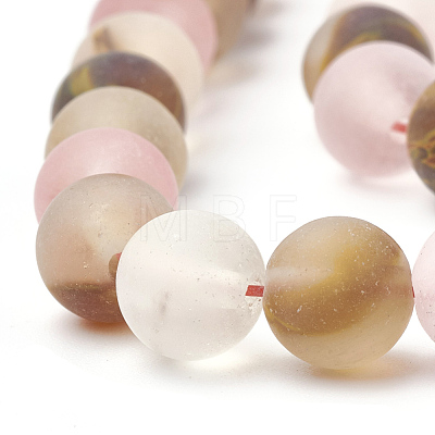 Tigerskin Glass Beads Strands G-T106-260-1