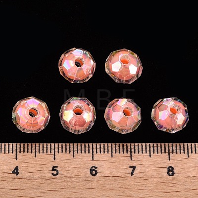 Transparent Acrylic Beads TACR-S152-04B-SS2109-1