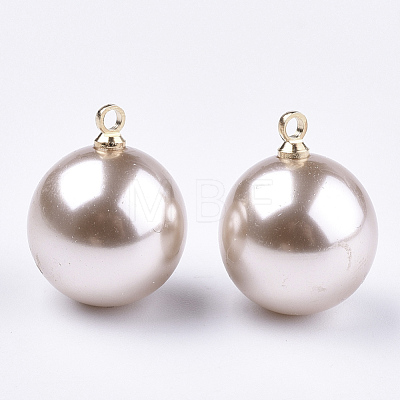 Eco-Friendly ABS Plastic Imitation Pearl Beads MACR-S367-D-05-1