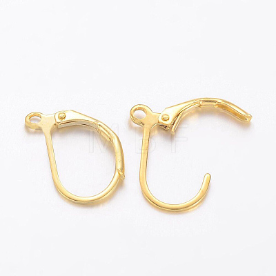 4Pcs Brass Leverback Earring Findings KK-BBC0013-67-1