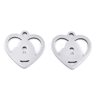 Non-Tarnish 201 Stainless Steel Pendants STAS-S081-073-1