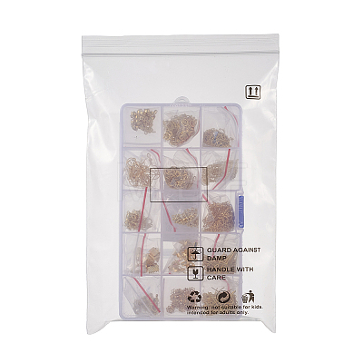 Metal Jewelry Findings Kits FIND-YW0001-05G-1