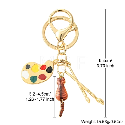 Alloy Enamel Keychain KEYC-YW00026-01-1