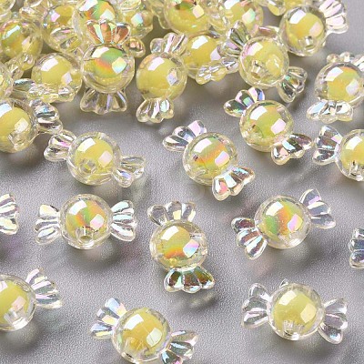 Transparent Acrylic Beads TACR-S152-03B-SS2105-1