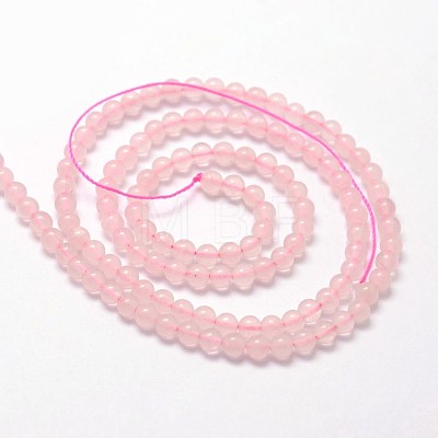 Natural Rose Quartz Beads Strands X-G-N0195-04-2mm-1