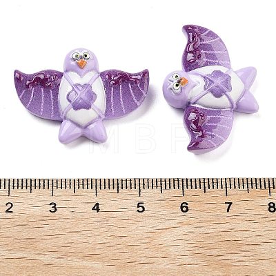 Opaque Resin Decoden Cabochons RESI-S405-04-1