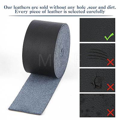 Flat Microfiber Imitation Leather Cord LC-WH0006-07C-01-1