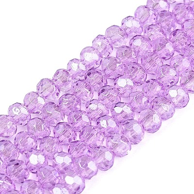 Baking Paint Glass Beads Strands X-EGLA-Q120-A-A01-1