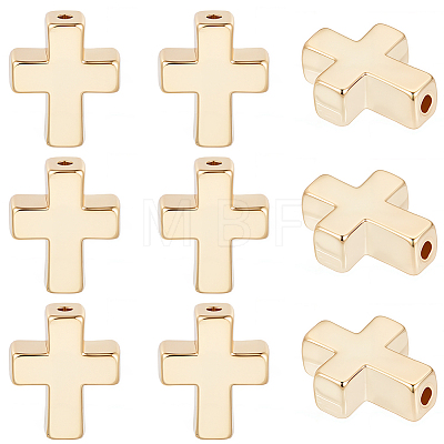 10Pcs Alloy Beads TIBEB-BBC0001-03G-1