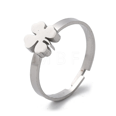 304 Stainless Steel Adjustable Rings for Women RJEW-F169-01P-02-1