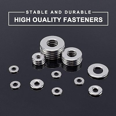 Unicraftale 24 Pcs 4 Styles 304 Stainless Steel Linking Rings STAS-UN0021-74P-1