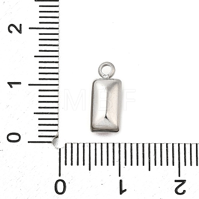 304 Stainless Steel Rhinestone Pendants STAS-Z125-12G-P-1