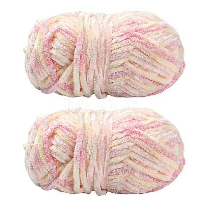 Soft Crocheting Polyester Yarn YCOR-FZC0001-01G-1