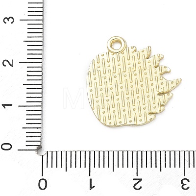 Racing Car Theme Alloy Enamel Pendants AL-CBA4666-03K-1