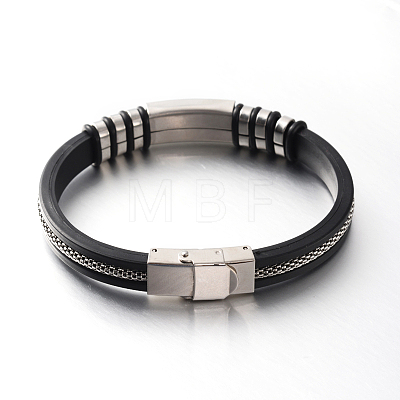 Leather Bracelets BJEW-M102-02-1
