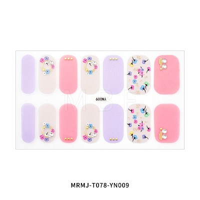Full Cover Nail Stickers MRMJ-T078-YN009-1
