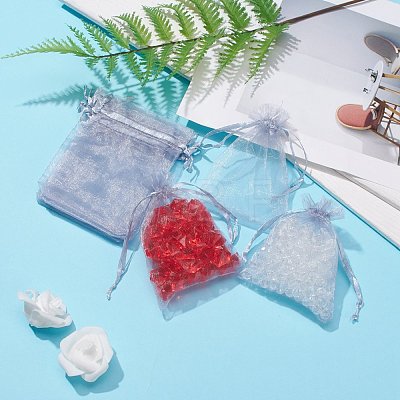 Organza Gift Bags with Drawstring OP-R016-9x12cm-05-1