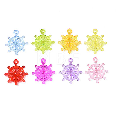 Transparent Acrylic Pendants MACR-Q238-03-1