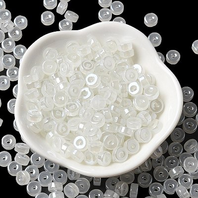 Imitation Jade & Luster Glass Seed Beads SEED-E001-J3x6mm-A04-1